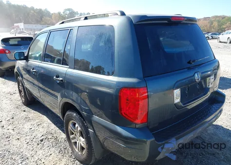 2004 Honda Pilot Ex из США, поврежденный, VIN 5FNYF18434B005831